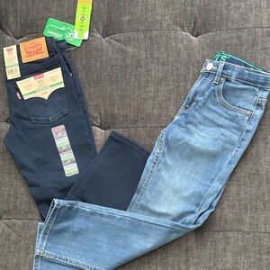 Levi's Light Blue and Dark 511 Jeans